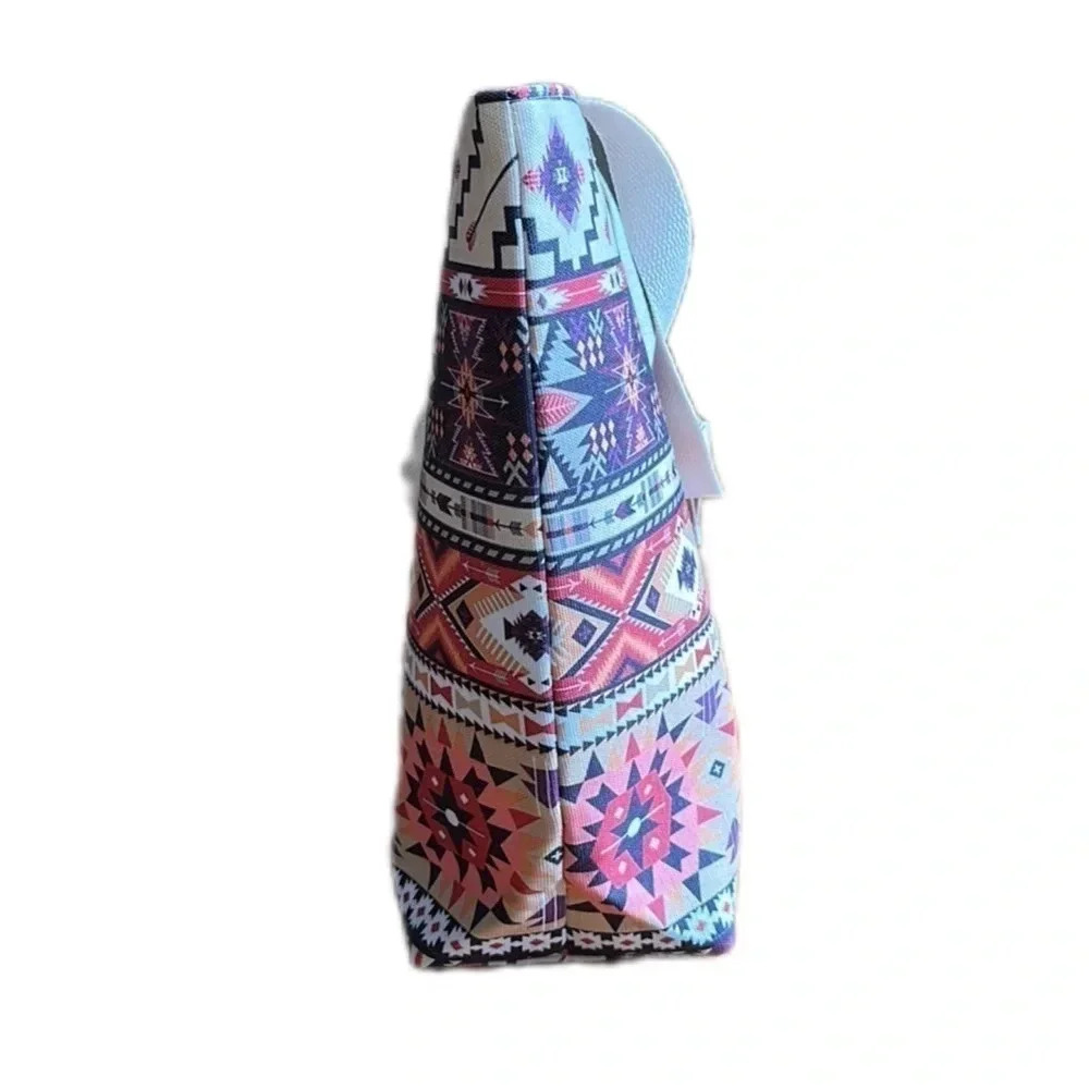 AZTEC Design Large Tote Inside Pocket Snap Closure - Picture 4 of 10